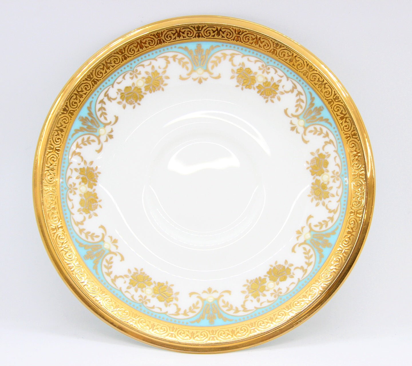 Noritake(ノリタケ) GEORGIAN TURQUOISE ジョージアンターコイズ カップ&ソーサー 220ml - 安心保証・業界最安値の販売 福助